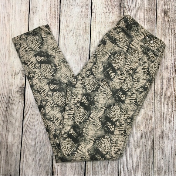 CAbi Denim - {cabi} Snakeskin Print Skinny Jeans